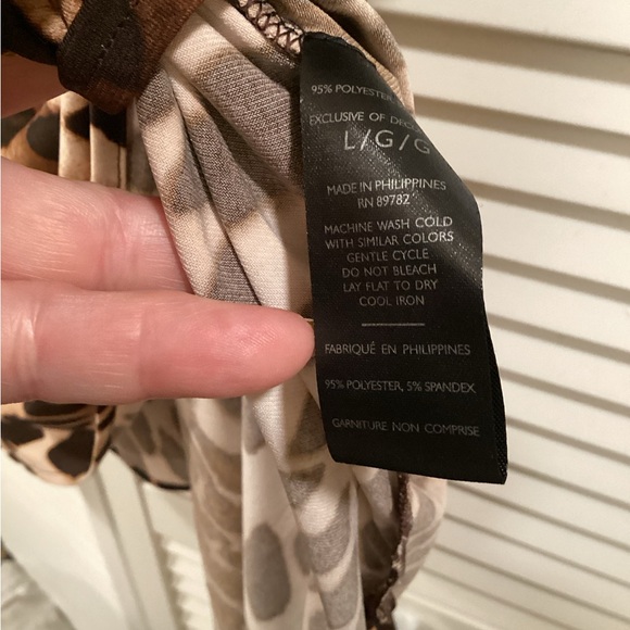 Natori Leopard Jersey Cover Up beach  Dress - Picture 9 of 10